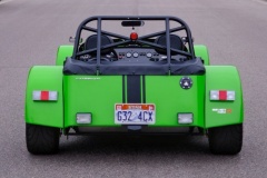 Caterham 420R Hyper Green - rear