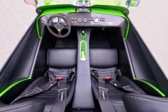 Caterham 420R Hyper Green - Cockpit